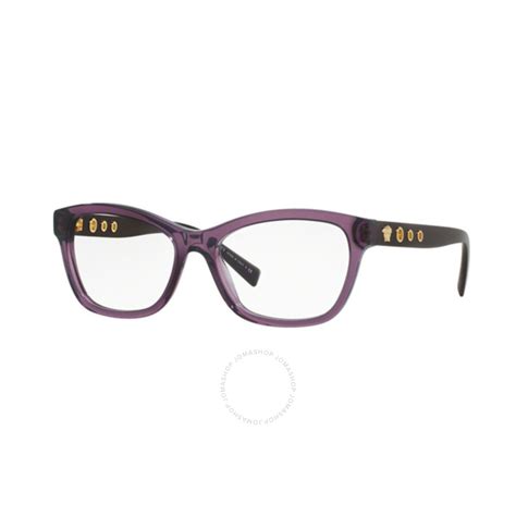 versace round eyeglasses